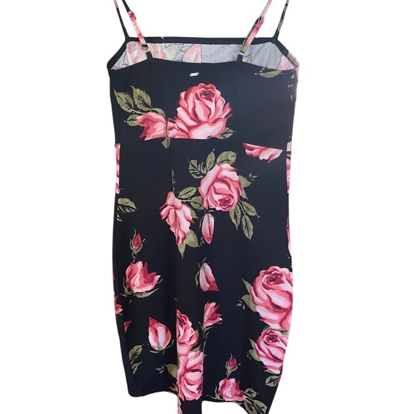 Guess Bianka rose print slit mini dress - Picture 4 of 15